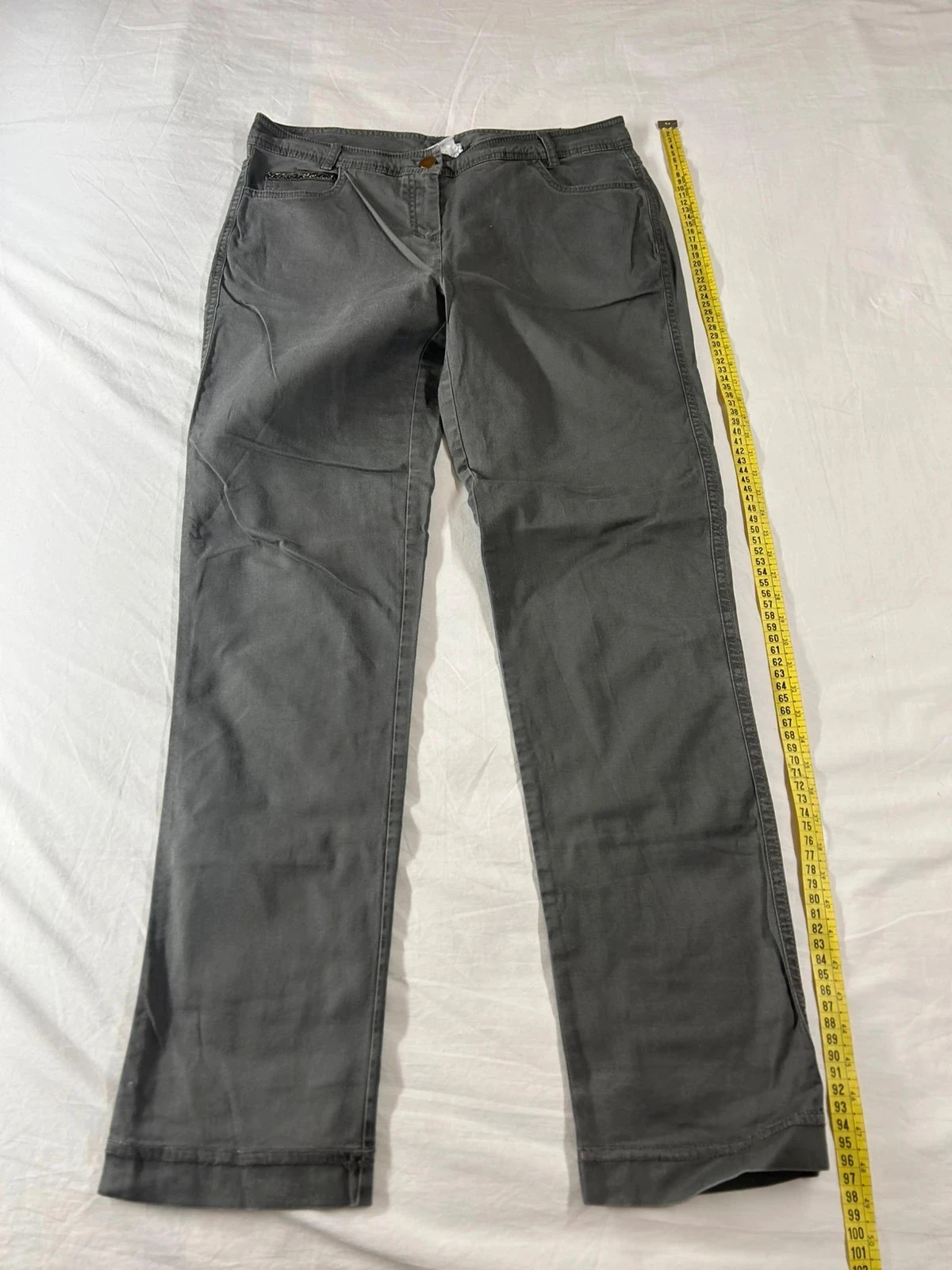 Calça jeans cinza vintage – photo 2